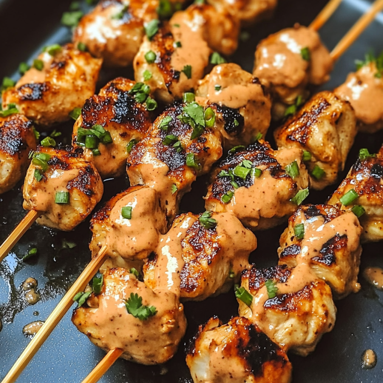 Bang Bang Chicken Skewers: A Flavorful Grilling Delight!