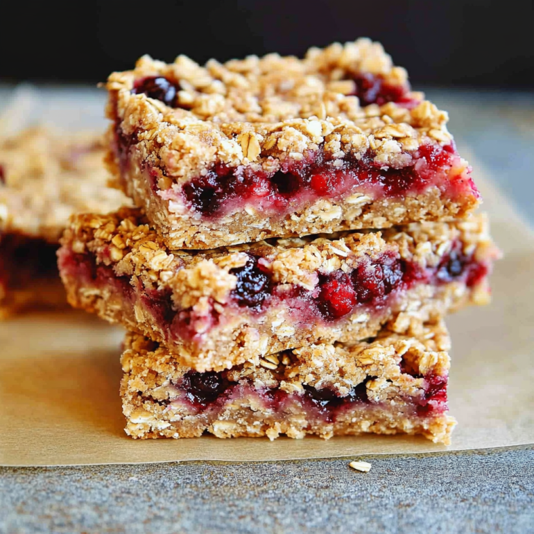 Berry Oat Bars: Discover This Delicious and Healthy Recipe!