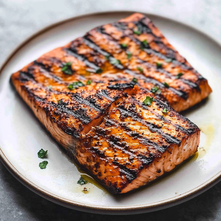 Cajun Honey Butter Grilled Salmon: Taste the Magic Today!
