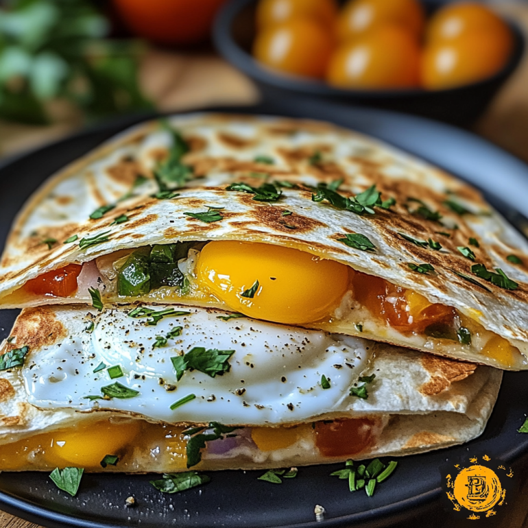 Cheesy Fried Egg Quesadilla: A Quick, Delicious Recipe!