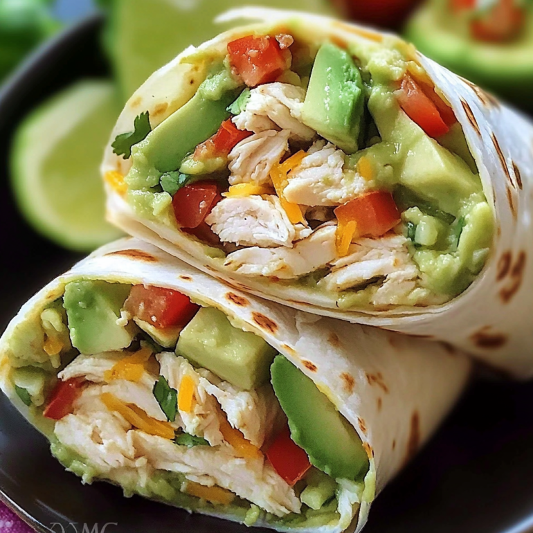 Chicken Avocado Ranch Burritos You’ll Crave Tonight!