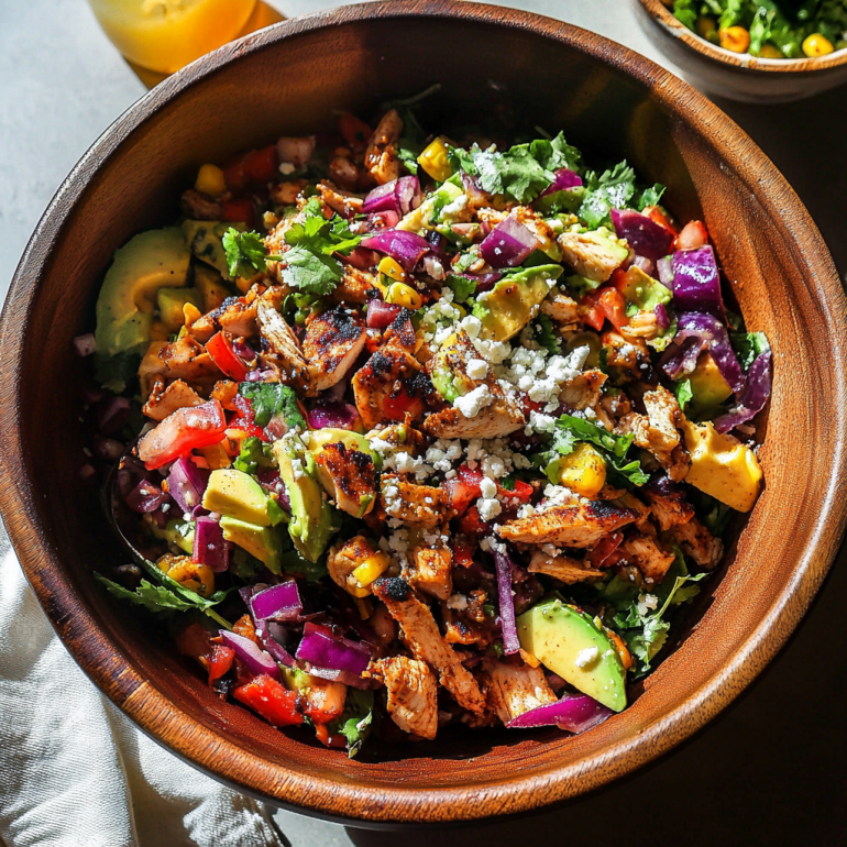 Chipotle Chicken Chopped Salad: A Zesty Delight for All