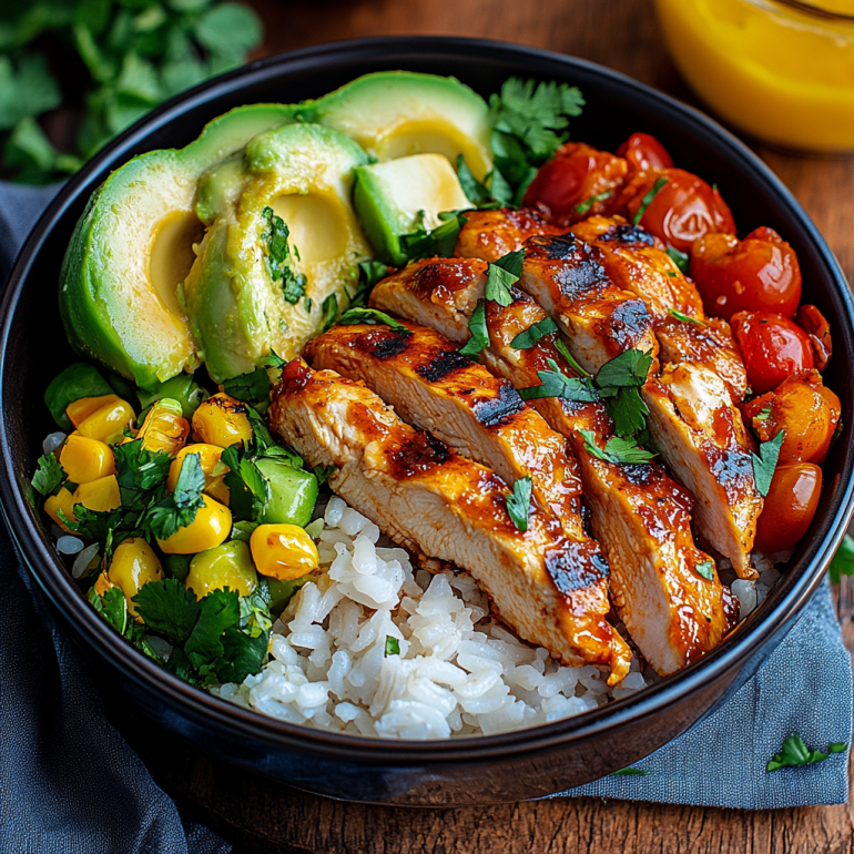 Honey Chipotle Chicken Rice Bowl: A Flavor Explosion!
