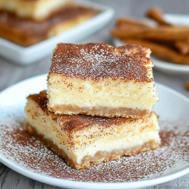Churro Cheesecake Bars: Indulge in This Easy Recipe!