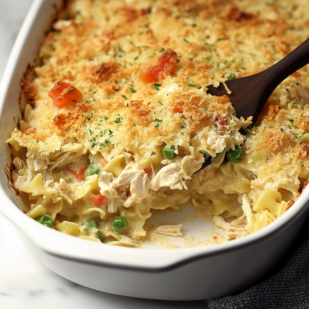 Creamy Chicken Noodle Casserole: Comfort Food Made Easy