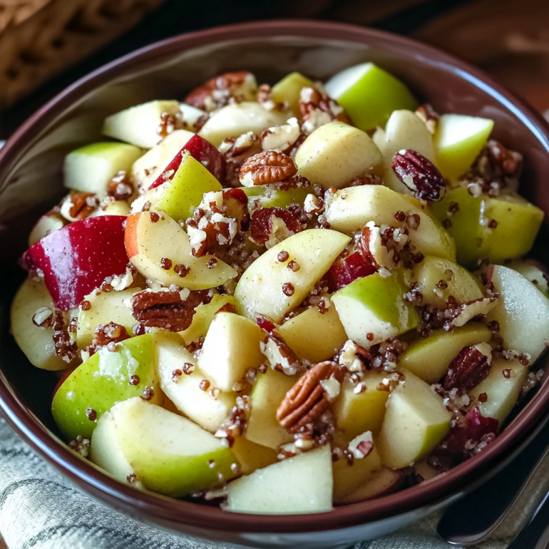 Crispy Apple Walnut Salad: A Delightful Crunch Awaits!