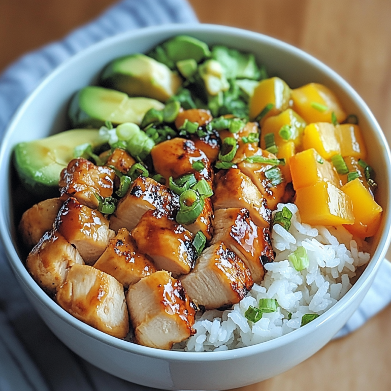 Hawaiian Chicken Bowl: A Tropical Delight Awaits You!