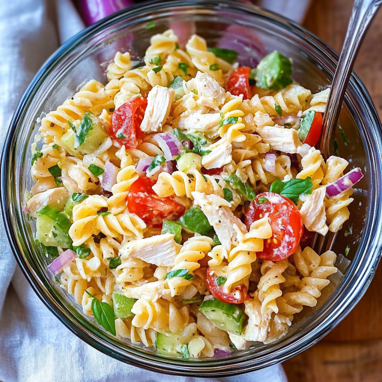 Healthy Chicken Pasta Salad: A Refreshing Meal Idea!
