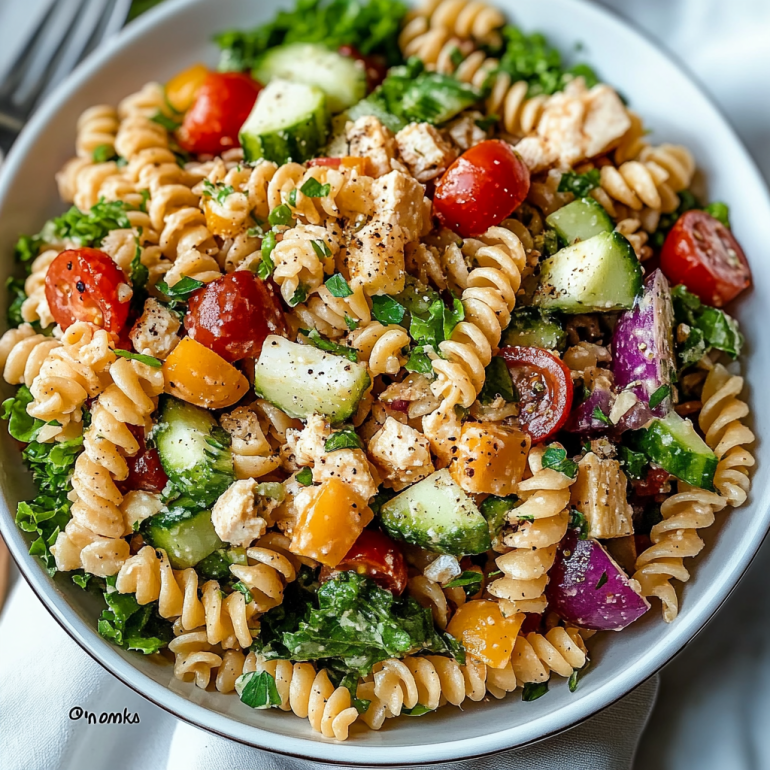 High-Protein Pasta Salad: A Flavorful, Easy Recipe!