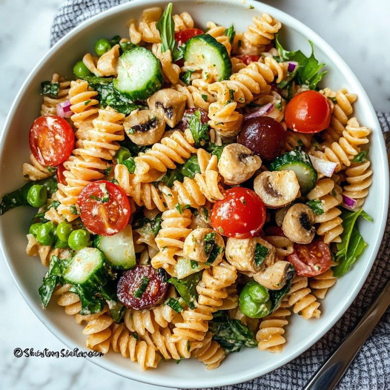 High Protein Pasta Salad: Quick and Delicious Recipe!