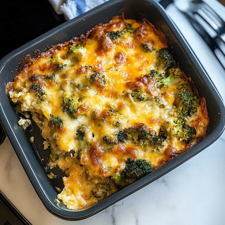 Cheesy Broccoli Casserole: A Delightful Comfort Dish!