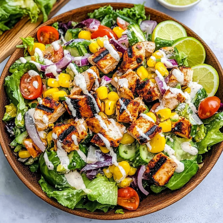 Mexican Grilled Chicken Salad That Boosts Flavor