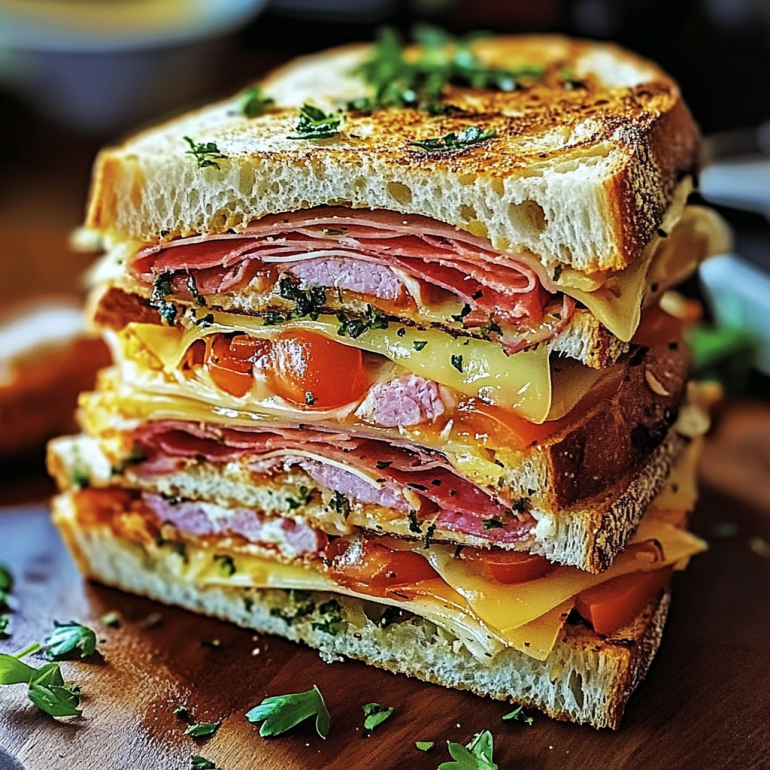 Muffuletta Sandwich: Discover This Flavorful Recipe!
