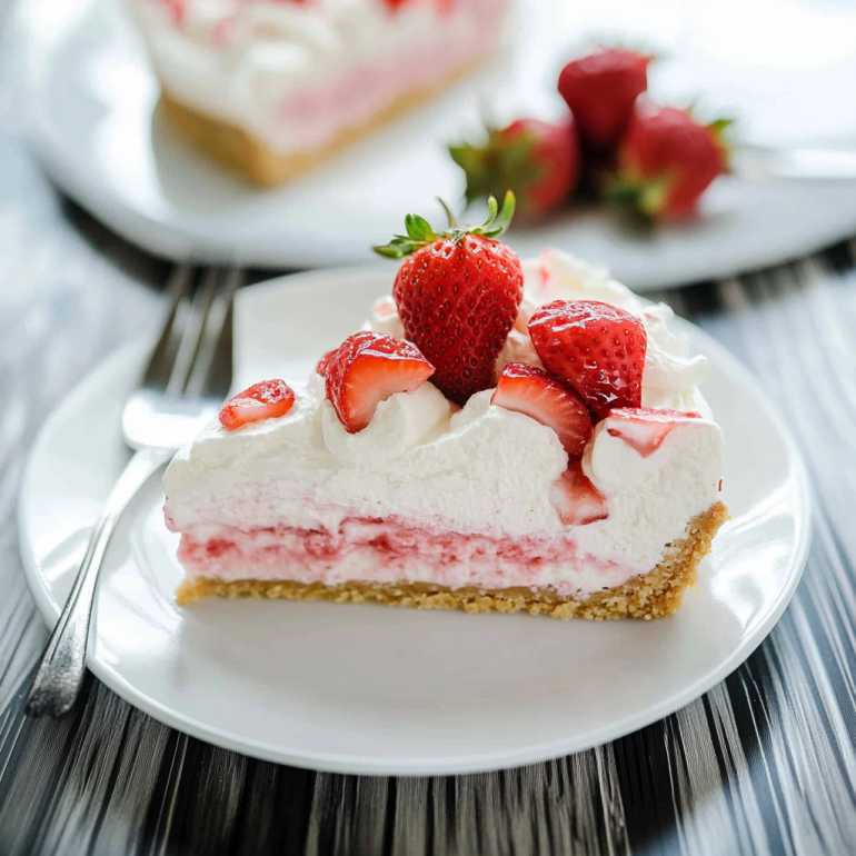 No-Bake Strawberry Cheesecake: Easy, Delicious Delight!