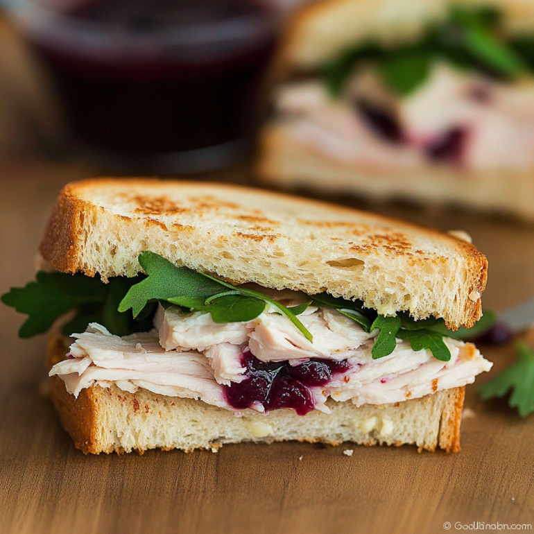 Turkey and Goat Cheese Sandwich with Jam You’ll Love!