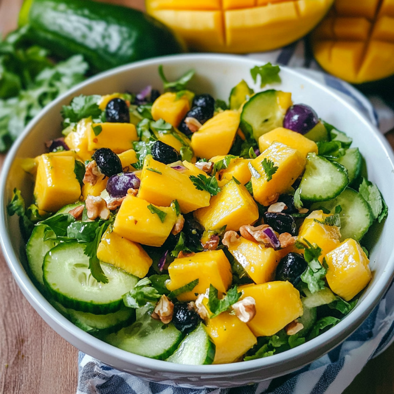 Mango Cucumber Salad: A Refreshing Summer Delight!