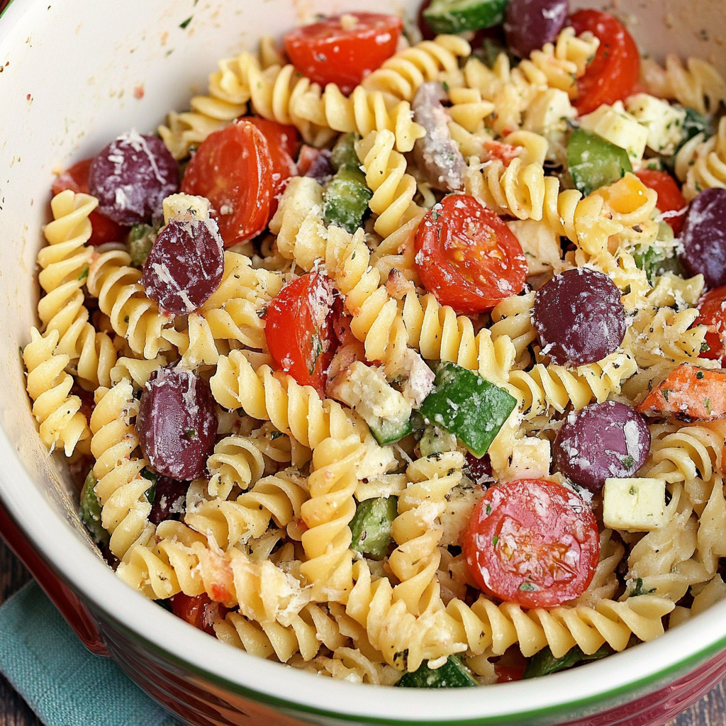 Classic Pasta Salad: Discover the Mediterranean Twist!