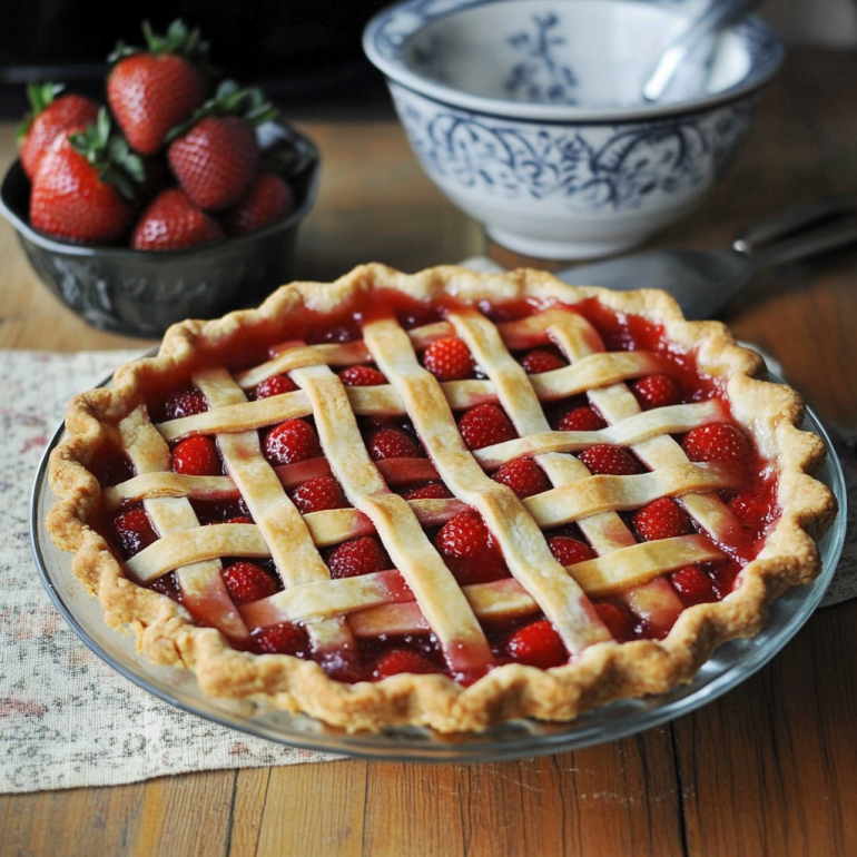 Classic Strawberry Pie: A Refreshing Summer Delight!