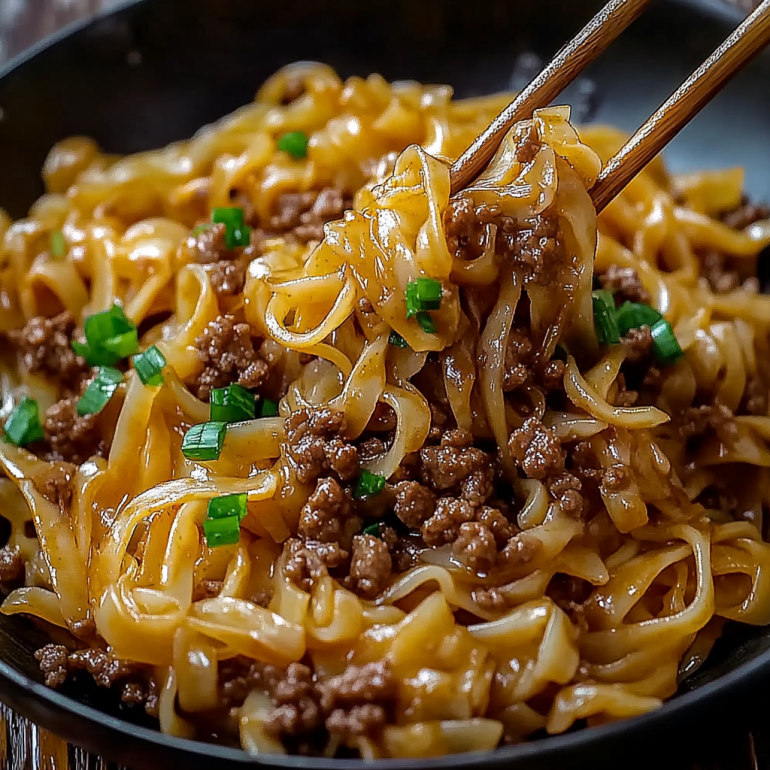 Mongolian Ground Beef Noodles: A Quick Delicious Recipe!