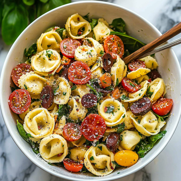 Tortellini Pasta Salad: A Quick, Refreshing Delight!