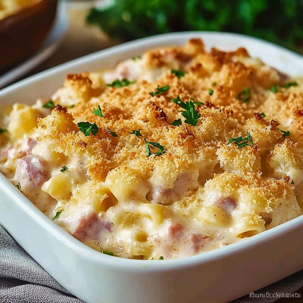 Chicken Cordon Bleu Casserole: A Cozy Family Favorite!