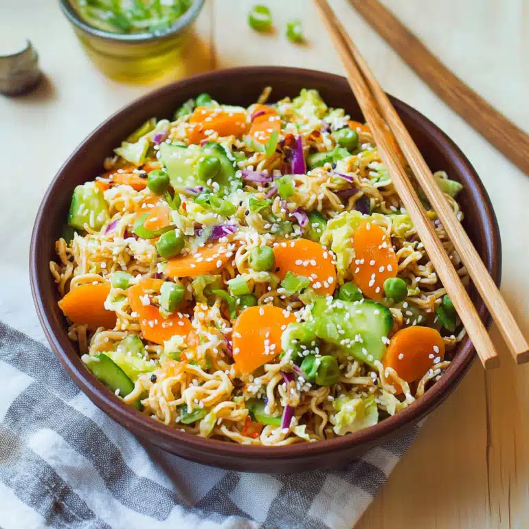 Asian Ramen Salad: Discover a Fresh, Flavorful Twist!