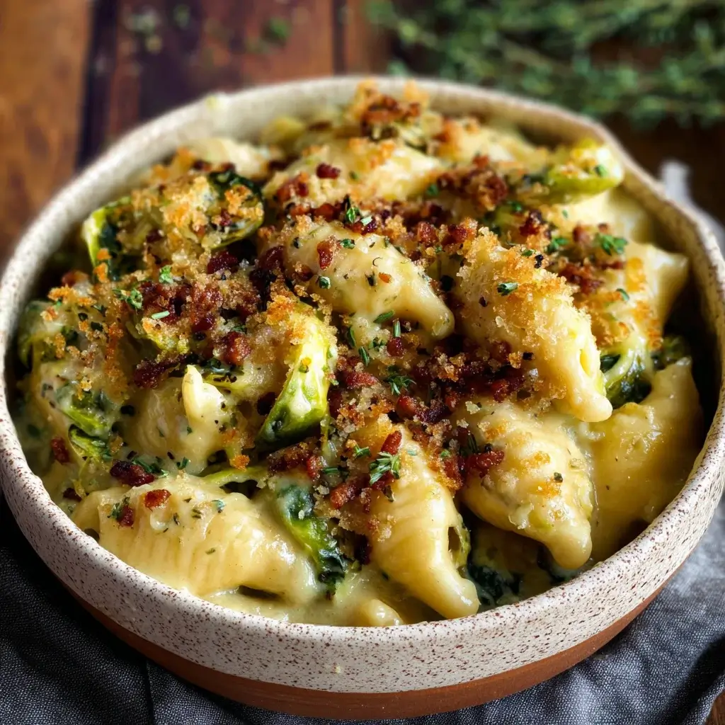 Creamy Brussels Sprouts and Bacon Mac and Cheese Recipe Revealed!