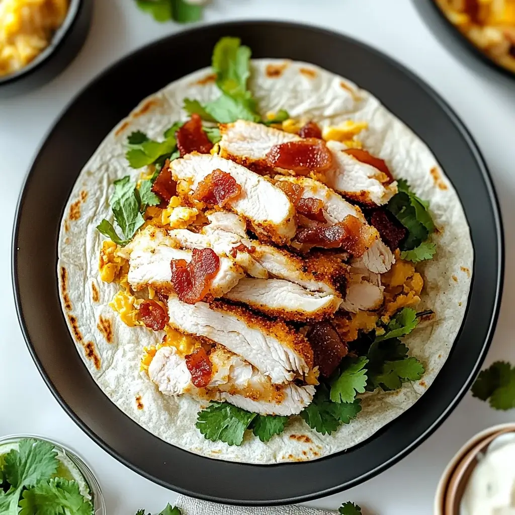 Crispy Chicken Bacon Ranch Wrap: A Flavor Bomb Recipe!