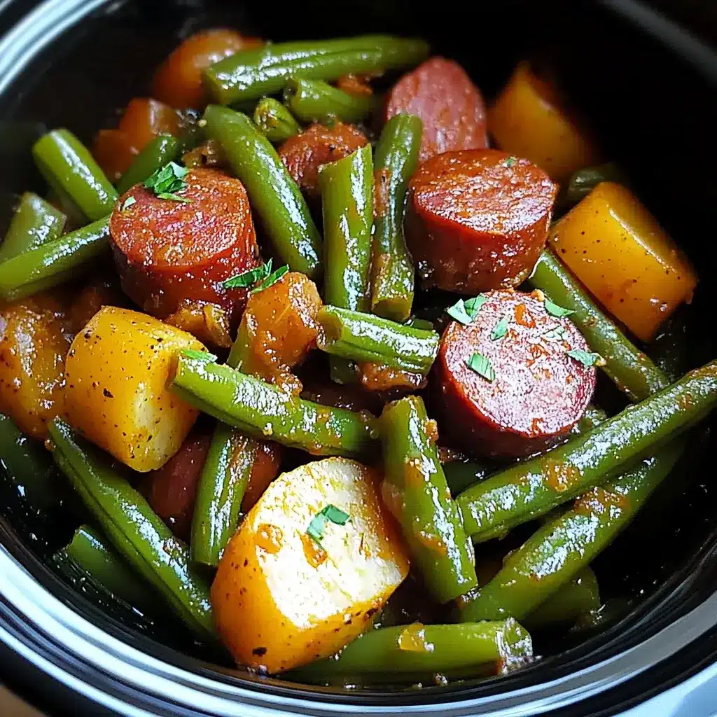Crockpot Kielbasa and Green Beans: Enjoy Easy, Hearty Flavor!