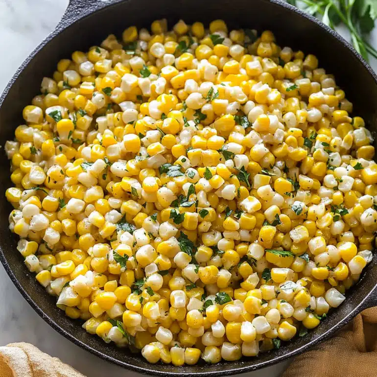 Honey Butter Skillet Corn is a Sweet Delight to Try!