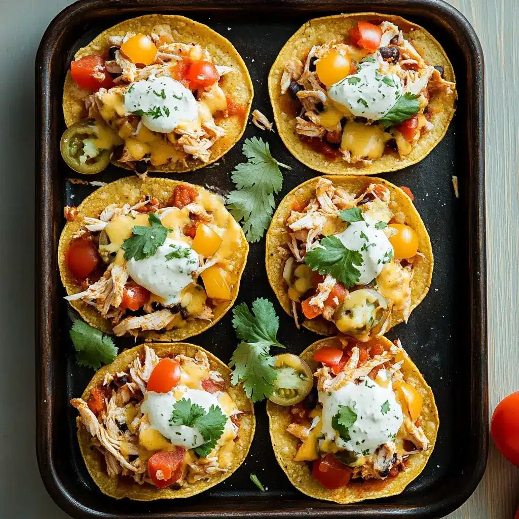 Mexican Rotisserie Chicken Tostadas: A Flavorful Delight!
