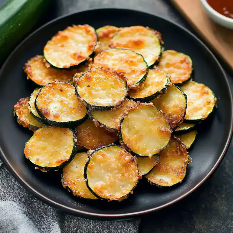 Parmesan Zucchini Crisps: A Crunchy Snack Delight!