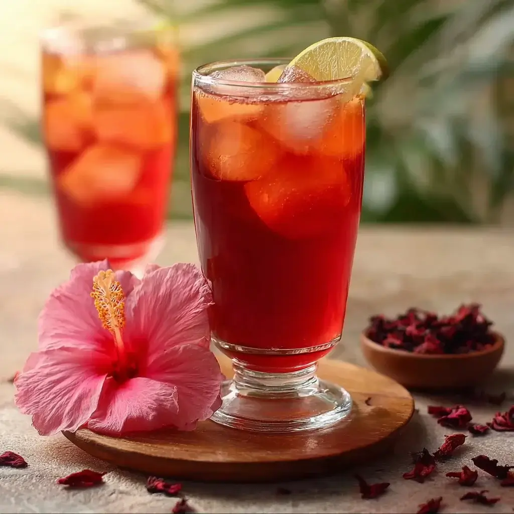 Peach Hibiscus Sunset Tea: Refreshing Summer Delight Recipe!