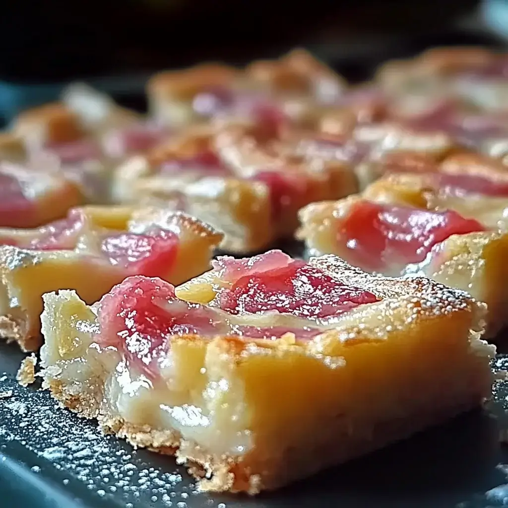 Rhubarb Custard Bars: A Delightful Recipe to Try Today!