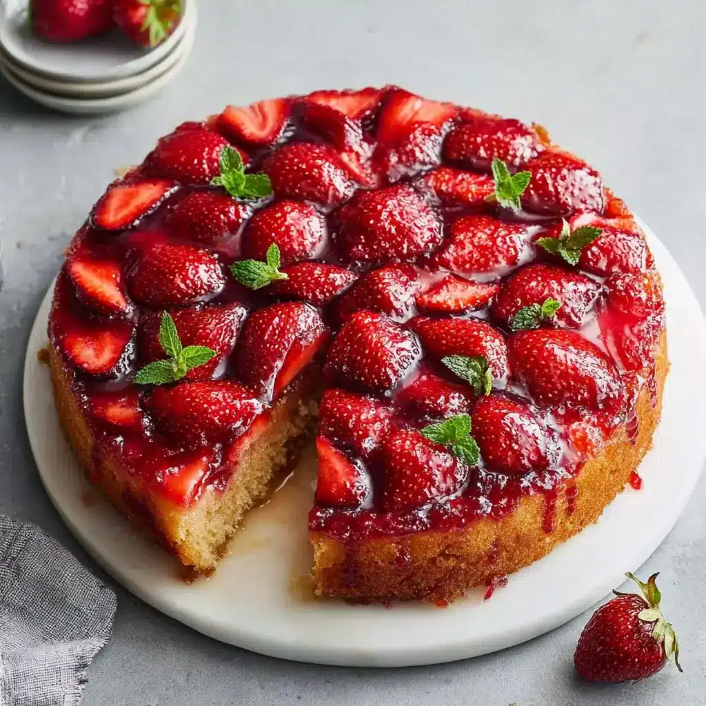 Strawberry Upside-Down Cake: A Delightful Recipe to Try!