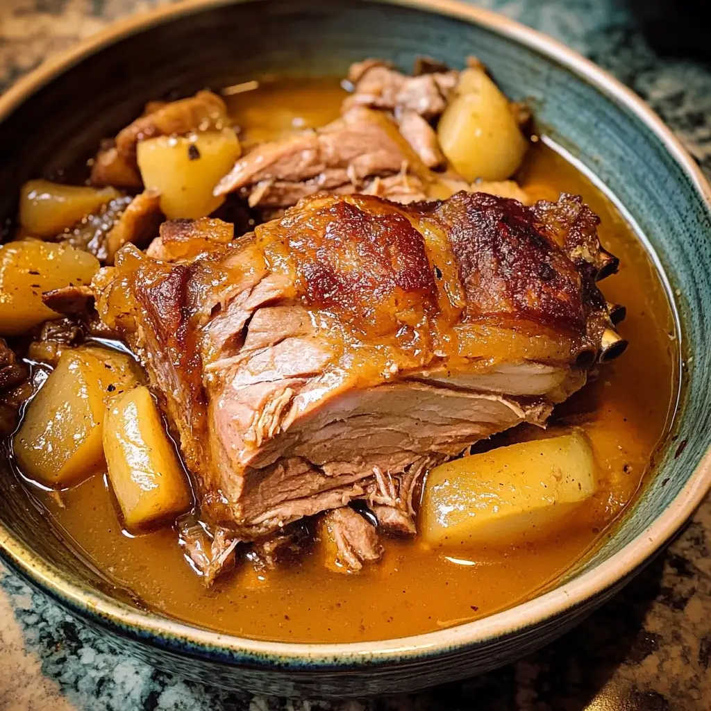 Apple Cider Braised Pork Shoulder: A Flavorful Delight!