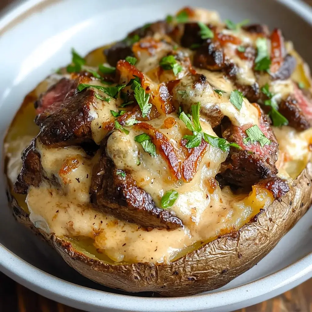 Loaded Baked Potato with Steak: A Delicious Recipe!