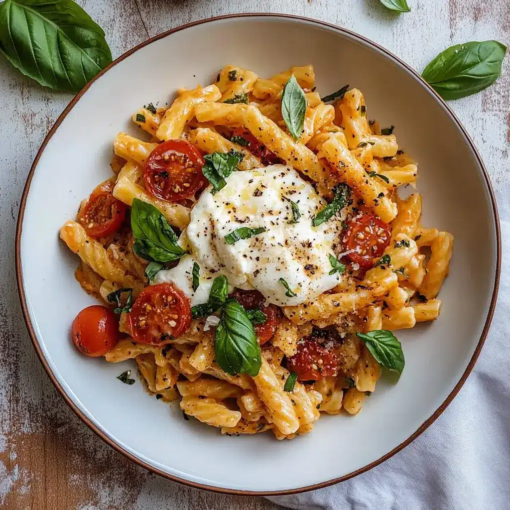 Burst Tomato and Burrata Pasta: A Creamy Delight Awaiting!