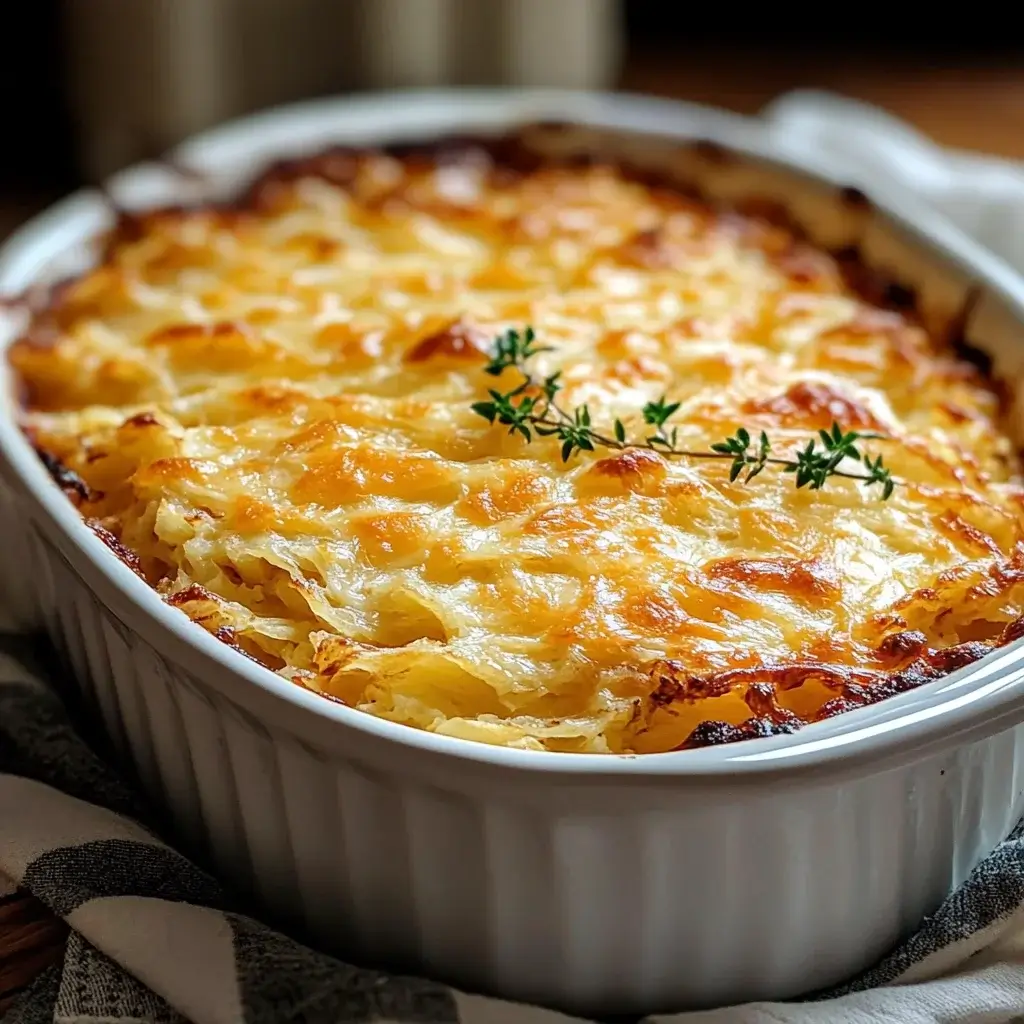 Cheesy Hash Brown Casserole: Easy Comfort Food Recipe!