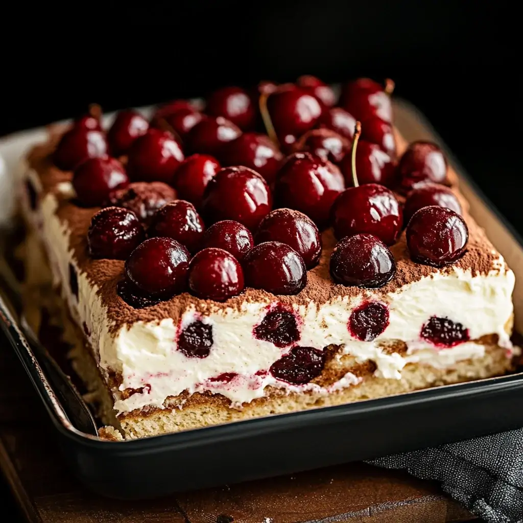 Cherry Amaretto Tiramisu: Indulge in this Delightful Dessert!