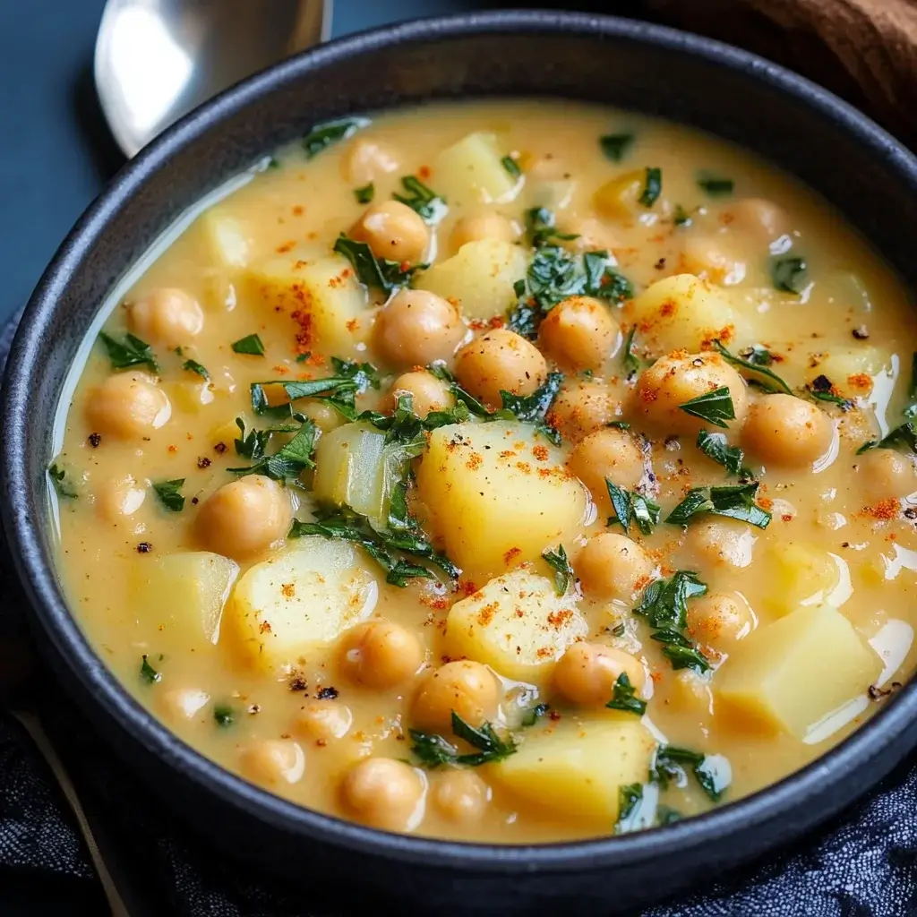 Chickpea and Potato Soup: A Comforting Recipe Delight