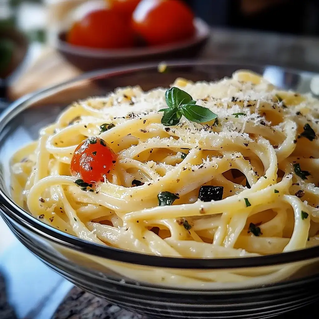 Creamy Garlic Parmesan Pasta: A Simple Delight to Savor