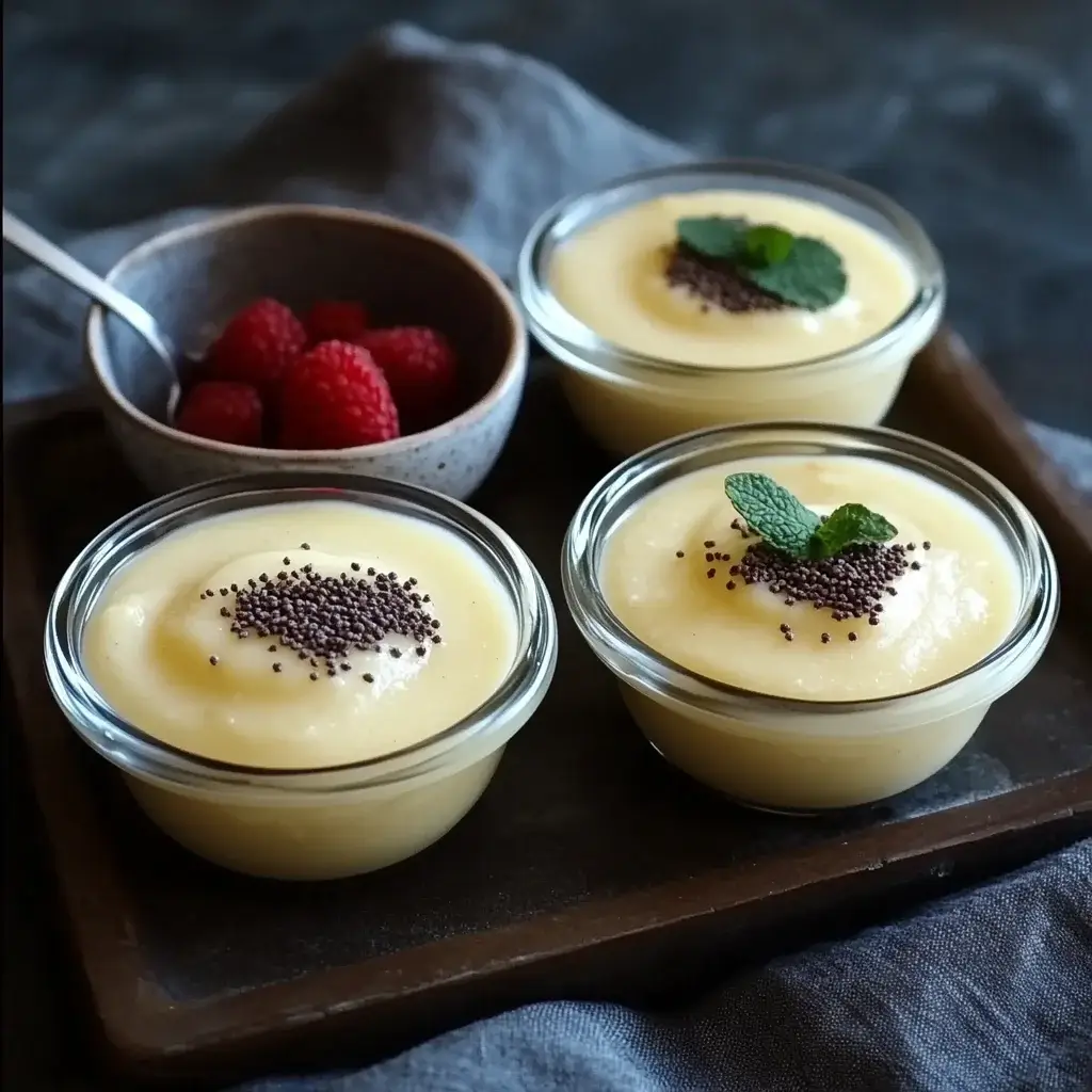 Creamy Vanilla Semolina Pudding: A Delightful Treat!