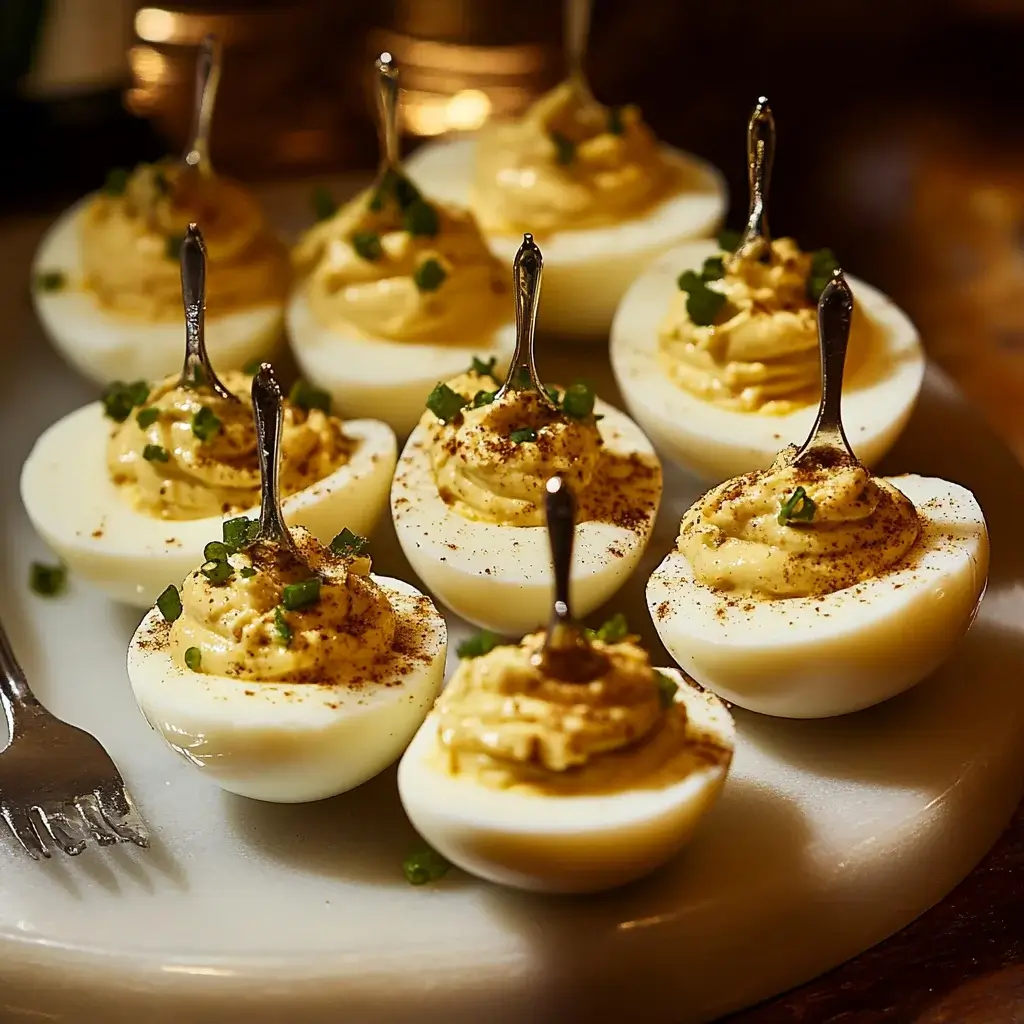 Dirty Martini Deviled Eggs: A Unique Flavor Twist!