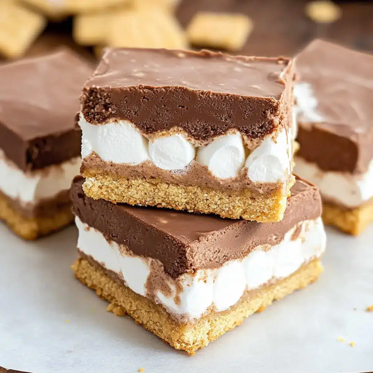 Frozen S'mores: A Cool, No-Bake Dessert Bliss