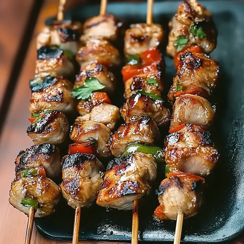 Grilled Thai Chicken Skewers: A Flavorful Recipe Delight!