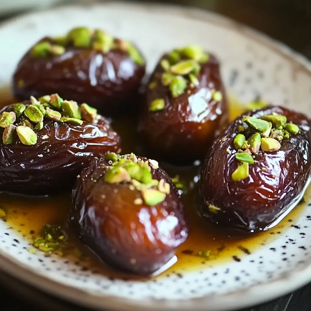 Honey Pistachio Ricotta Stuffed Dates for a Delightful Treat!
