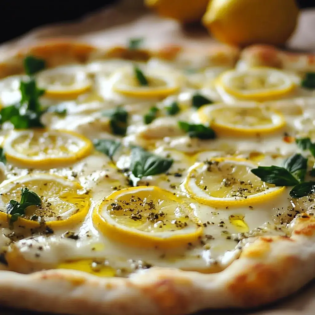 Lemon Mozzarella Pizza: Discover a Fresh Flavor!