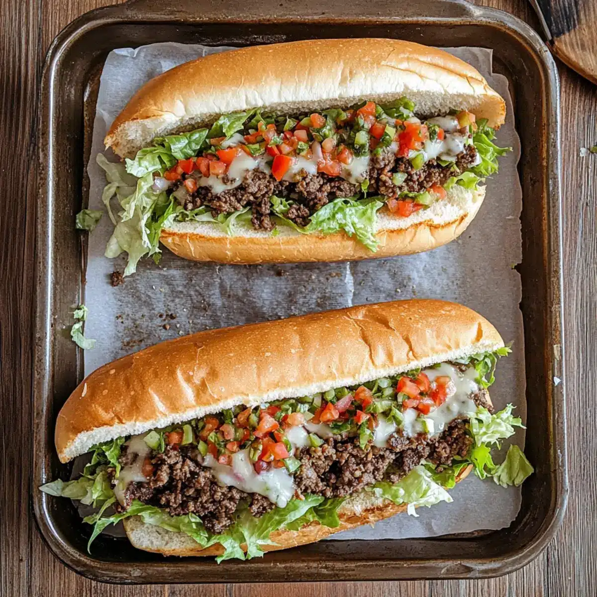 Flavor-Packed Mexican Chopped Cheese Sandwich to Satisfy You