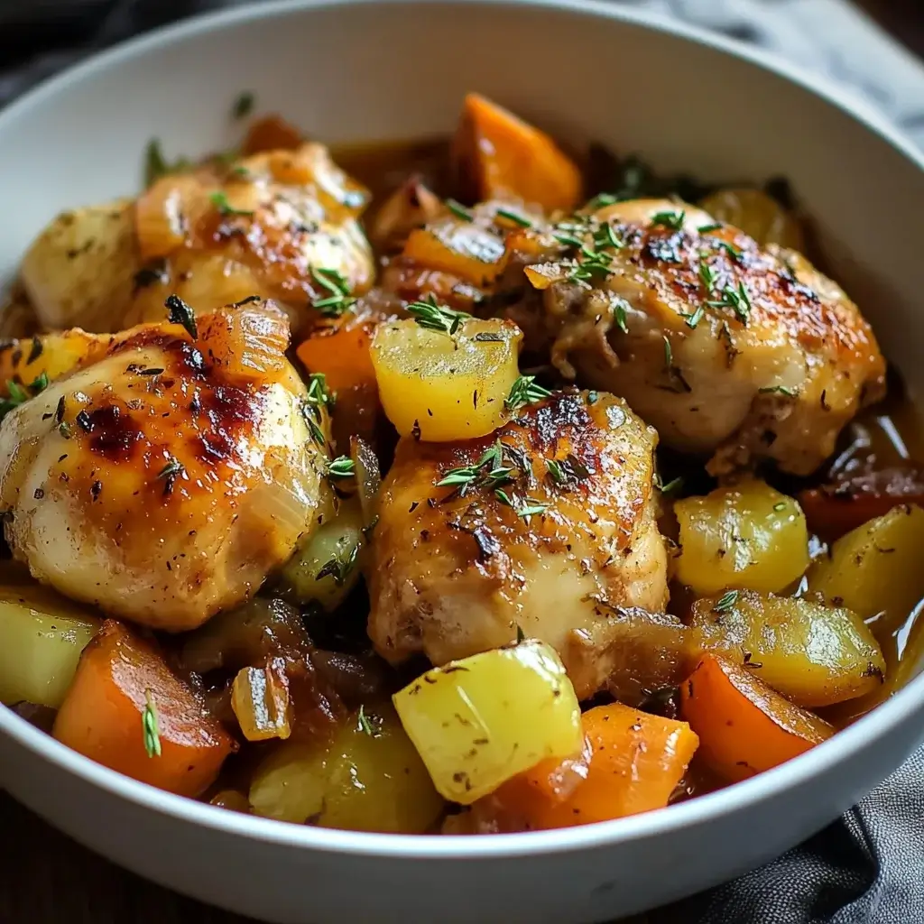 One-Pot Irish Chicken with Vegetables: A Simple Delight